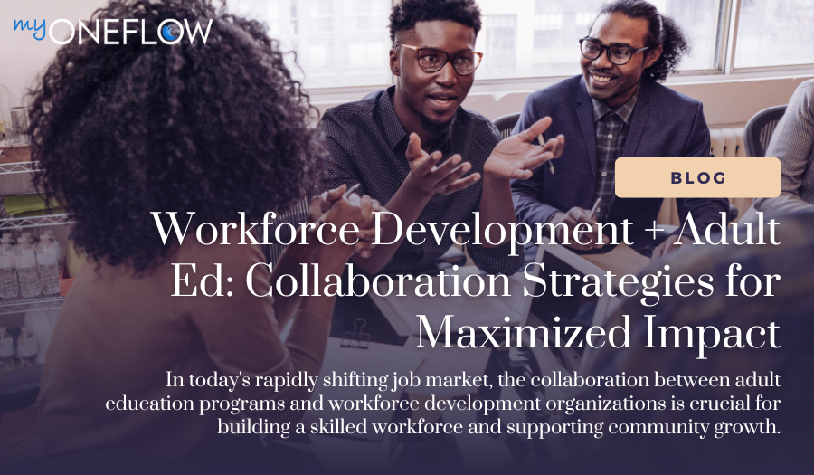 adult ed and workforce organizations collaborating
