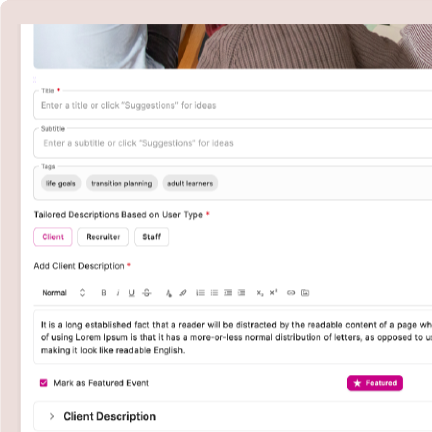 AI-Powered Event Creator-apprenticeship