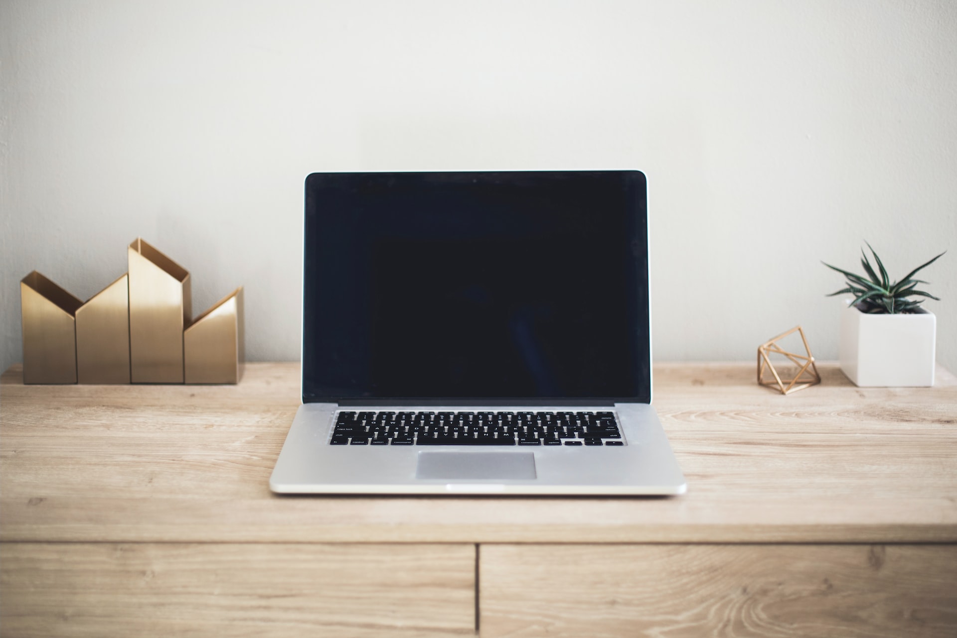 a laptop on a table